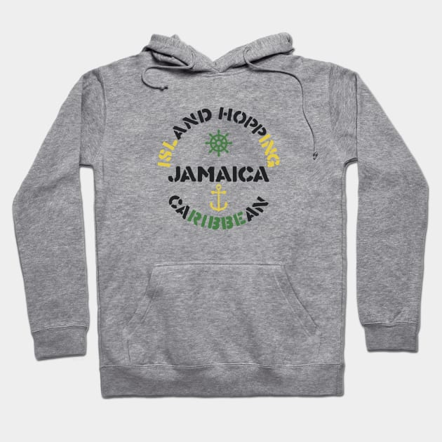Jamaica Caribbean Island Hopping Hoodie by Yule